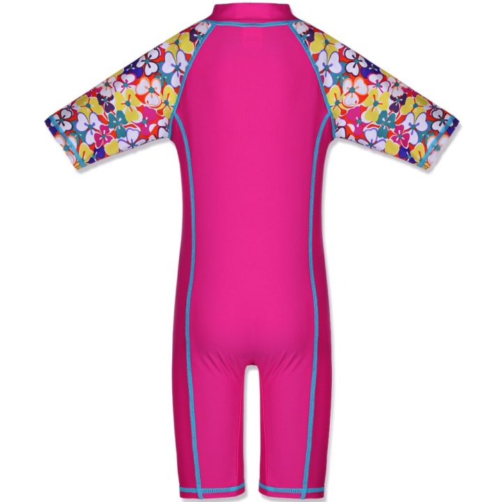 BAOHULU%20Print%20Short%20Sleeve%20Girls%20Swimwear%20One%20Piece%20UPF%20UV50+%20Swimsuit%20Kids%20Summer%20Swimming%20Suit%20for%20Girls%203-10%20Yrs%20wholesale%20-%20Image%203
