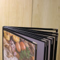 pvc menu holder-1 * Menu Cover 8 Pages 16 View-Transparent & black. 