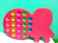 Baby Snack Time Squid game Fidget Toy Pop it Popper Anti Stress Box Fidget pop it. 