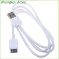 White USB 3.0 Data Cable Power Cord for Samsung Galaxy Note 3 N9002 N9008 N9006. 