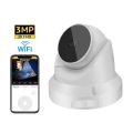 V380 Q1 3MP H.265 Indoor / Outdoor Dome Pan Tilt WIFI AI IP Camera 360° Night Vision APP Control Motion Detection Home Security Camera Baby Monitor.