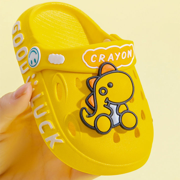 Cartoon%20Dinosaur%20Baby%20Sandals%20Newborn%20Non-slip%20Soft%20Soled%20Shoes%20Cute%20Crocs%20Toddler%20Kids%20Eva%20Slippers%20-%20Image%206