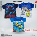 SMUG Kids Premium T-Shirt Soft and Comfortable Fabric- 3 pis Combo.