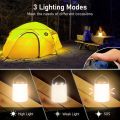 [GadgetClinic] Camping Lantern Rechargeable, Blukar Camping Lights Lamp - 3000K Warm White Light,Brightness Adjustable 3 Light Modes,10+ Hrs Runtime Waterproof Tent Light. 