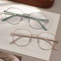 Classic Elegant Metal Round Frame Anti Blue Light Glasses Women Vintage Retro Computer Gaming Eye Protection Fashion Eyewear. 