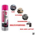 Flamingo Multi-Purpose Foam Cleaner with Brush– 650 ml, Dry Wash Foam Cleaner Spray. 