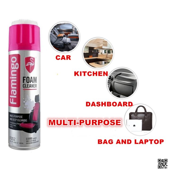 Flamingo%20Multi-Purpose%20Foam%20Cleaner%20with%20Brush%E2%80%93%20650%20ml,%20Dry%20Wash%20Foam%20Cleaner%20Spray%20-%20Image%203