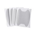 4 Pcs Universal Carbon Fiber Auto Car Door Handle Stickers Car Handle Protection Car Handle Anti Scratch Stickers Car Accessories. 