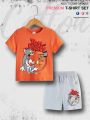 Good Quality T-shirt Set 6 Month To 6 Year Kids Tom And Jerry Printed. 