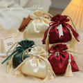 Velvet Pouch Sachet Gift Bag Jewelry Pouch Candy Boxes Pearl String Bag.