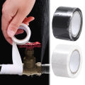 1.5M Self-adhesive Waterproof Tape Patch Bond Seal Repair Stop Leak Proof Adhesive Tape For Bathroom Kitchen Shower Water Pipe Repair 1Roll. 