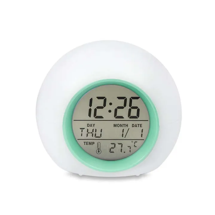 Kids%20Alarm%20Clock%20-%20Wake%20Up%20Light%20Digital%20Clock%20With%207%20Colors%20Changing,%20Press%20Control%20And%20Snooze%20Function%20For%20Bedrooms%20-%20Image%205