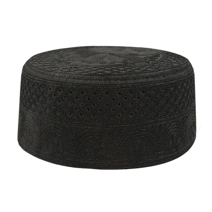 New%20Muslim%20Men%20Prayer%20Hats%20Cotton%20Embroidery%20Caps%20Arab%20Man%20Saudi%20Arabia%20Islamic%20Hat%20Turban%20Hijab%20Jewish%20Cap%20Islam%20Headscarf%20-%20Image%206