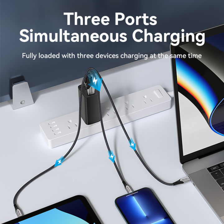 Vention%2065W%20GaN%203%20Port%20USB%20Type%20C%20Fast%20Charger%20Quick%20Charge%204.0%203.0%20Type%20C%20PD%20USB%20Charger%20for%20iPhone%2015%2014%2013%20Pro%20Max%20Samsung%20S23%20S22%20-%20Image%207