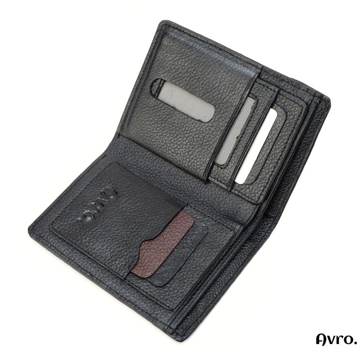 Avro Premium 100% Genuine Cow Leather Stylish Export Quality Wallet For Men