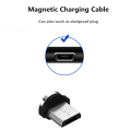 10X Round Magnetic Cable Plug 8 Pin Mini USB Plugs Fast Charging Phone Magnet Charger Plug. 