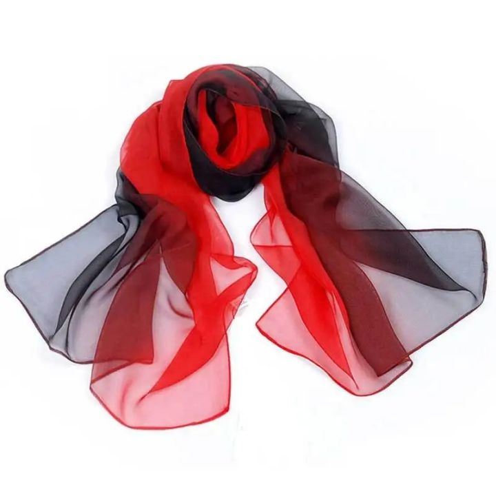 160*50cm%20Gradient%20Fashion%20Chiffon%20Scarf%20Women's%20Long%20Wraps%20and%20Shawls%20Lady%20Spring%20Autumn%20Scarves%20Bandana%20Hijab%20Stoles%20-%20Image%204