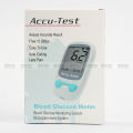 ACCU-Test Blood Glucose Monitor (Korean) with 10 Strips &10 Needles FREE. 