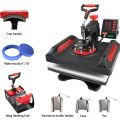 Freesub Multifunctional 11 in 1 heat press machines mug tshirt sublimation printing machine for pen hat/caps plate P8001-11. 