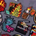 Embroidery Sticker Patches Iron it on your Clothes, Jacket, Hat/Cap, T-Shirt. 