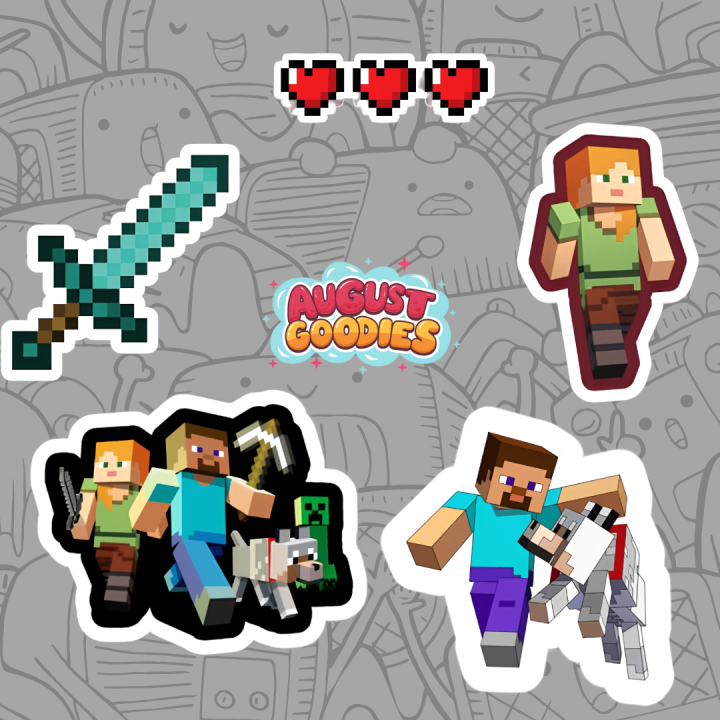 10%20pieces%20of%20minecraft%20stickers%20for%20noteook,%20laptop%20etc%20-%20Image%202