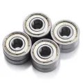 16PCS Groove Ball Bearing Double Metal Shielded 608ZZ 8 X 22 X 7 mm Fit for Skateboard Bearings, Inline Skates Etc. 