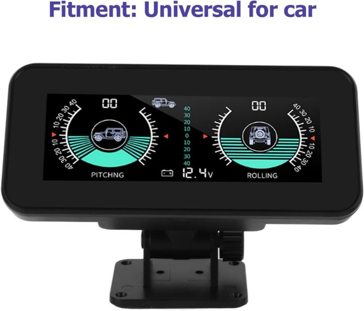Car%20Digital%20Inclinometer,%20DC11.5V-30V%20Universal%20Car%20Inclinometer%20Level%20Tilt%20Gauge%20High%20Resolution%20HUD%20Digital%20Angle%20Slope%20Meter%20for%20Automobile%20(Black)%20-%20Image%208