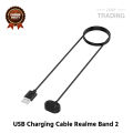 Realme Band 2 Magnetic Charging Cable High Quality USB Charger Cable USB Charging Cable Dock Bracelet Charger For Realme Band 2 Smart Watch. 