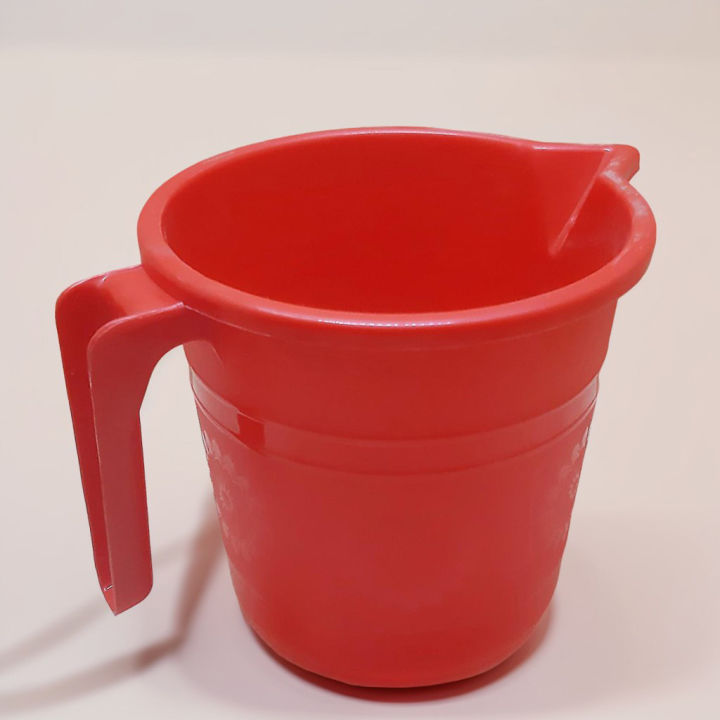 Plastic Crystal Clear Mug - 1.5 Liter