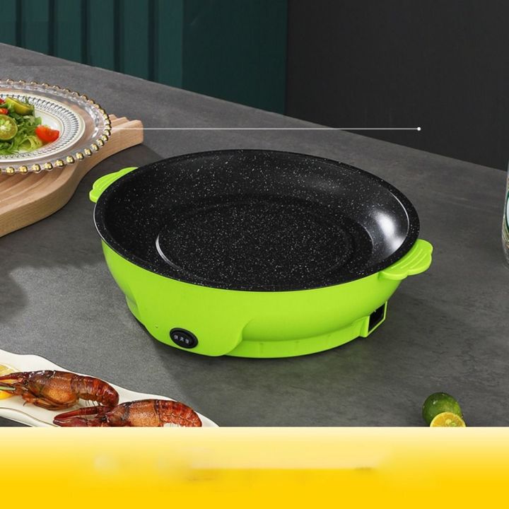 Two-gear Adjustment Non-stick Frying Pan Large Firepower Multi-functional Baking Tray Electric Cooker Electric Grill Frying Pan