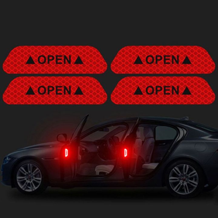 4pcs/set%20Car%20Door%20Safety%20Reflective%20Sticker%20Open%20Door%20Anti-%20Strip%20Modified%20Decoration%20Creative%20Car%20Sticker%20-%20Image%202