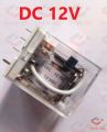 12V Thin Pin DC 12V 8 Thin Pin 10A 250VAC Glass Relay LY2 LY2NJ JQX-13F DC12V Coil Power Relay Electromagnetic Relay 8 Pins DPDT 2NO 2NC DC-12V Relay Switches. 