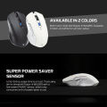 FANTECH WG12RS Raigor III Wireless Gaming Silent Mouse Pixart 3065 2000DPI Wired Mouse Poling 125Hz Macro Button Mice.