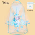 New Disney Boys Girls Children's Raincoat Big Brim Transparent EVA Kids Baby Cartoon Poncho Mickey Minnie Elsa Rain coat Gifts. 