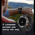 Fashions 5ATM LED Flashlight Smart Watch Men 100+ Sports Modes Health Monitor New style Man Watches Bluetooth Call Men Smartwatches For Android ios. 