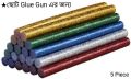 Glitter Hot Glue Sticks Multicolor for 20w Glue Gun / Small Glue Gun - 5pcs.