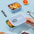 304 stainless steel lunch box student canteen single layer portable lunch box office worker lunch portable lunch box. 