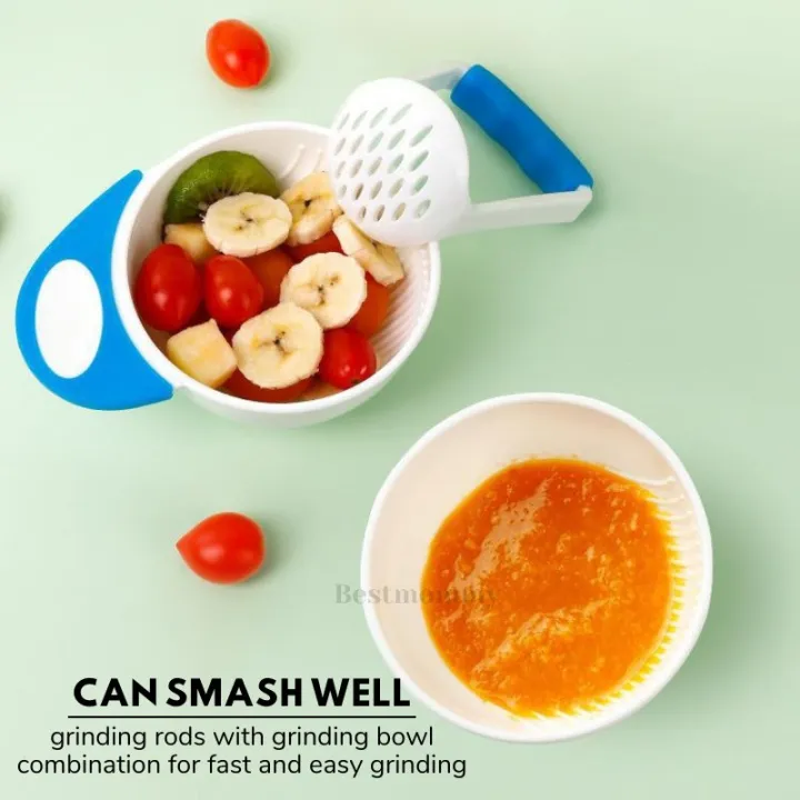 Baby%20Food%20Grading%20Bowl%20with%20Masher:%20Baby%20Grinding%20Bowl%20Set%20with%20Ear%20Sucker:%20Multi-colour%20Easy%20to%20Use%20in%20the%20Kitchen%20or%20Dining%20Room%20-%20Image%209