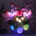 LED Novelty light Mushroom Tulip Flower light sensor night lamp Home decoration Romantic Baby Bedroom foyer. 