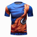 Dragon Ball Hot Sale Custom 3D Print Men's Vegeta Goku T-Shirts Cartoon Anime Sublimation T Shirt. 