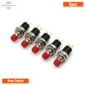 Push Switch 2pin, Red- 5pcs. 