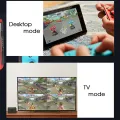 VSheng Switch Controller for Nintendo Joycon Controller with Macro Motion Control, Alternative for Switch Joycon Control Replace for Joycon Switch oled joy cons grip handle crossing grey. 