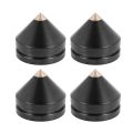 6 Sets Speaker Loudspeaker Spikes Stand Feets Turntable DIY Speaker Stand Shock Pin s and Pads Accessories. 