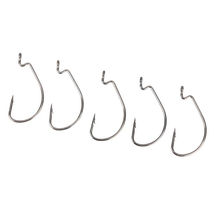 Fishing J Hooks, Long Shank Fishing Hooks Stainless Steel for Freshwater