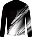 Sport Men's Long-Sleeve T-Shirt Casual Round Neck Pullover Line 3D Printed T-Shirt Blouse Workout Athletic Shirt Top Tee. 