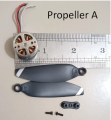 Model aircraft brushless motor propeller accessories brushless motor 2750KV 1pcs Clockwise and anti Clockwise.