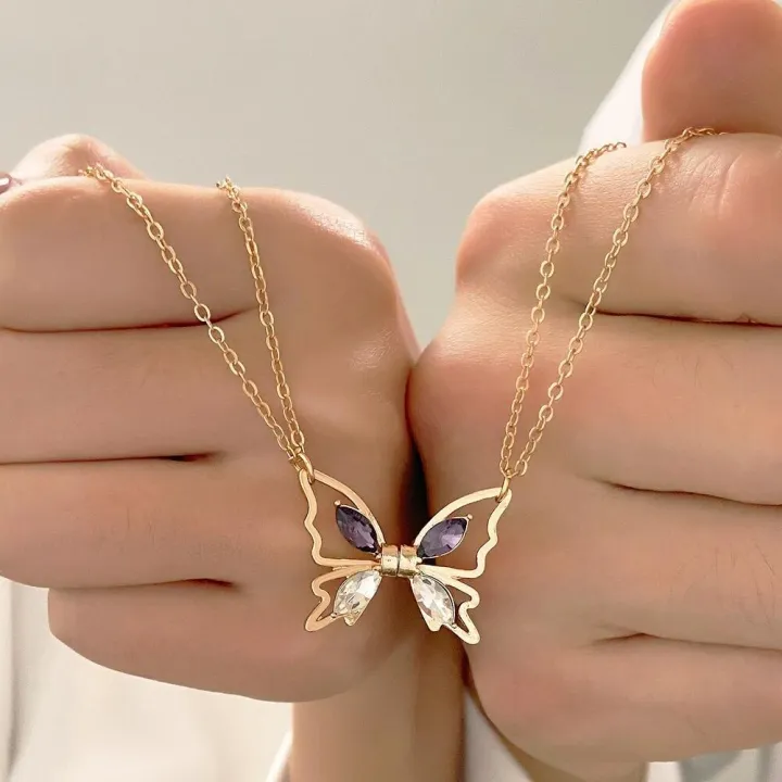 Fashion%20Romantic%20Magnetic%20Couple%20Necklaces%20Zirconia%20Hollow%20Butterfly%20Pendant%20Collarbone%20Chain%20Charm%20Necklace%20for%20Women%20BBF%20Jewelry%20Gifts%20Qoddess%20-%20Image%202