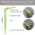 10-100m High-quality Garden Drip Irrigation 2-way Drip Arrow 3/5mm Hose Irrigation System Dropper fit Pot Lawn Yard Greenhouse. 