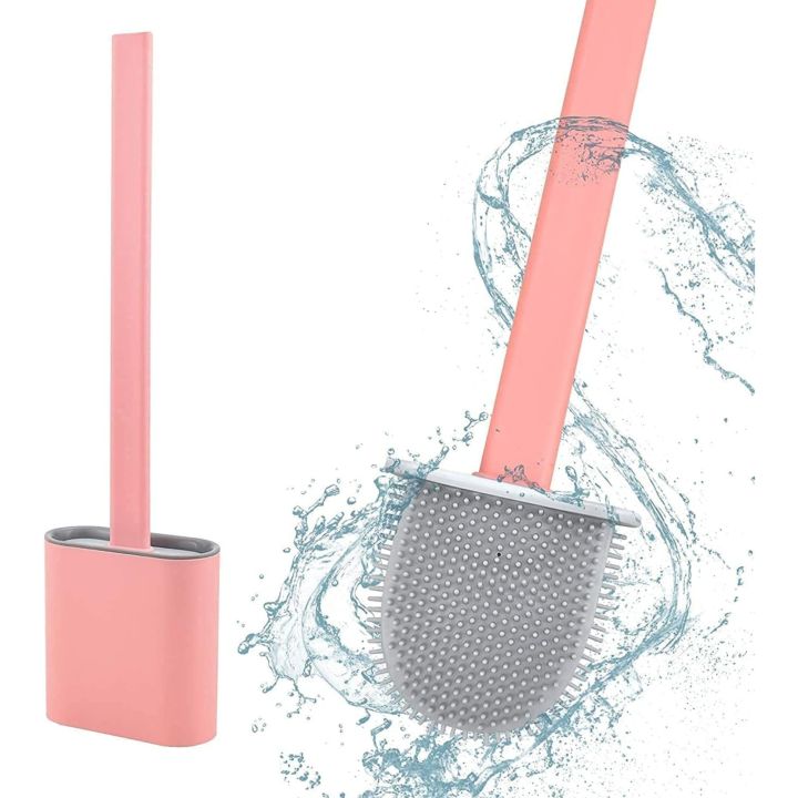 Silicon%20Toilet%20Brush%20With%20Plastic%20Holder%20Slim%20Flex%20Toilet%20Cleaner%20Brush%20Anti-Drip%20Set,%20No-Slip%20Long%20Handle%20Soft%20Silicone%20Brush%20-%20Image%2010