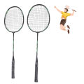 Badminton Racket Lightweight Standard Double Badminton Racket for Training for Men. 